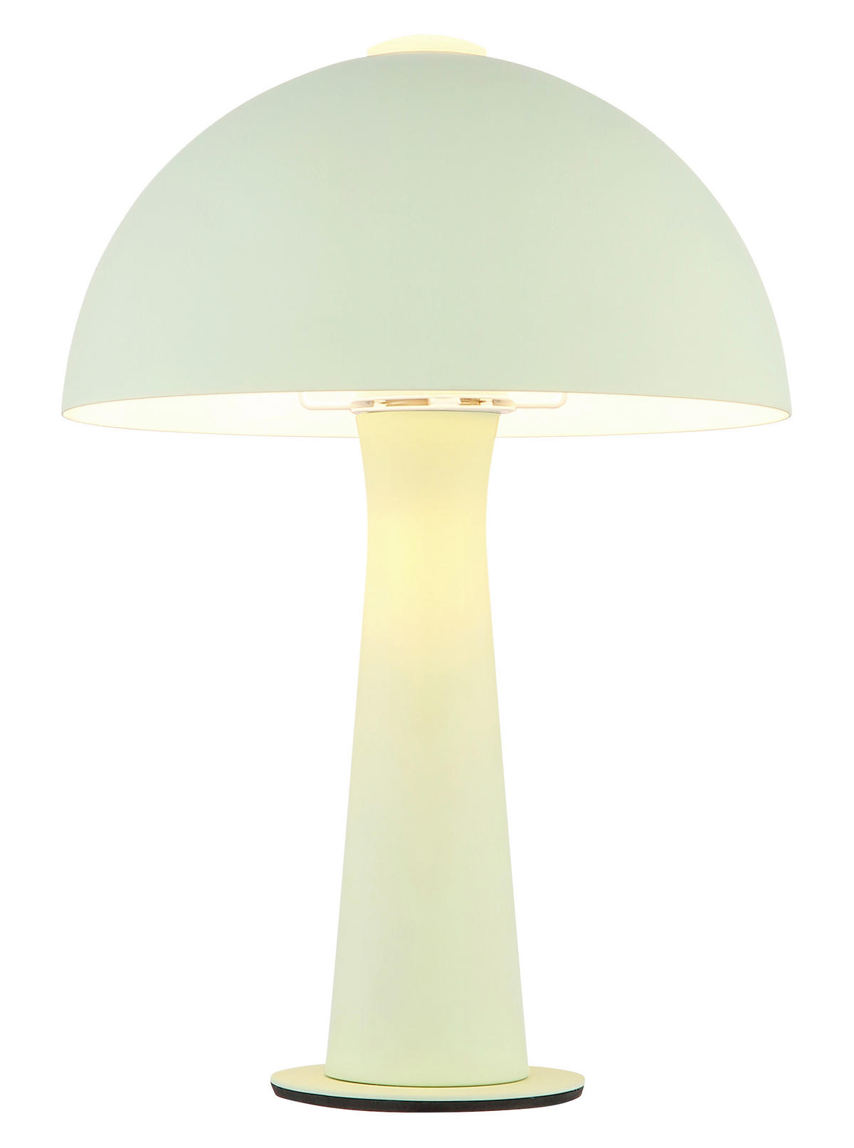 TISCHLEUCHTE Julia 20/28,5 cm  - Schwarz/Grün, Design, Kunststoff/Metall (20/28,5cm) - Globo