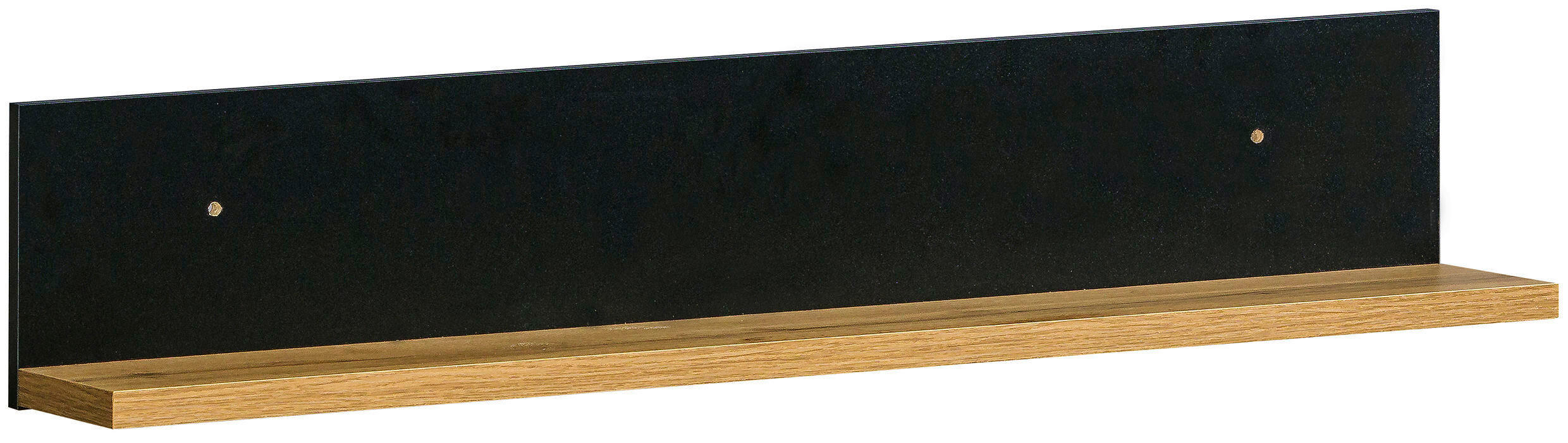 WANDBOARD Holzwerkstoff Eiche Wotan  - Eiche Wotan, MODERN, Holzwerkstoff (90/18/17,6cm) - home24