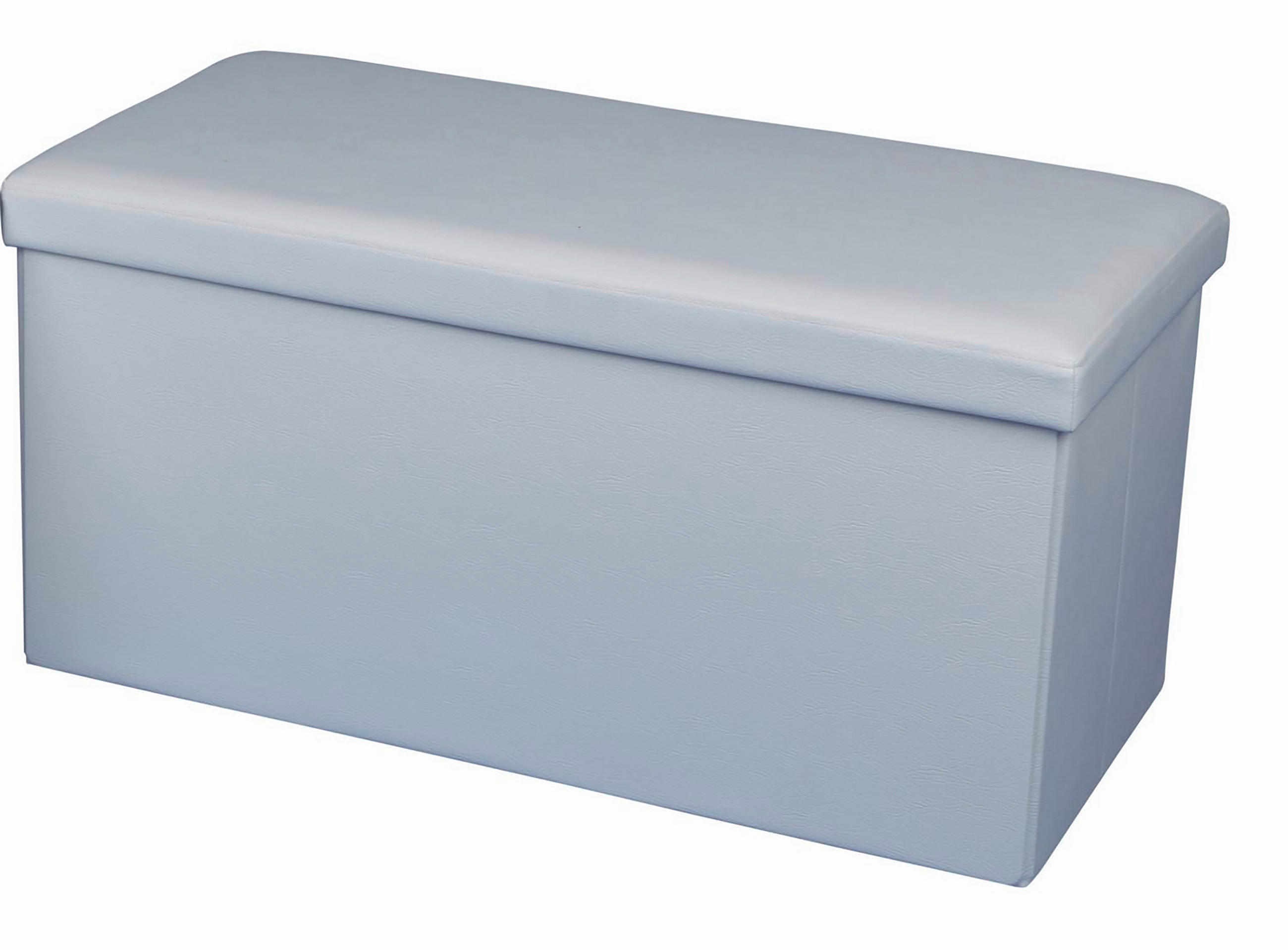 SITZBOX in Kunststoff Weiß  - Weiß, Basics, Kunststoff (76/38/38cm) - Echtwerk