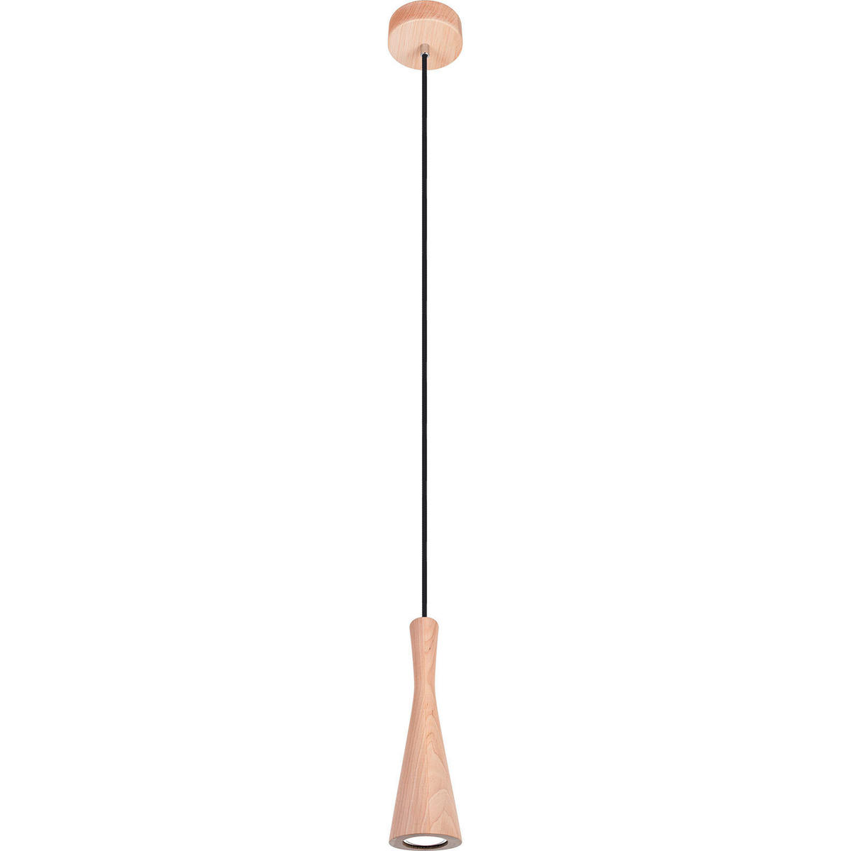ZÁVĚSNÉ SVÍTIDLO, 10/90-140 cm  - černá/barvy olše, Natur, dřevo (10/90-140cm)