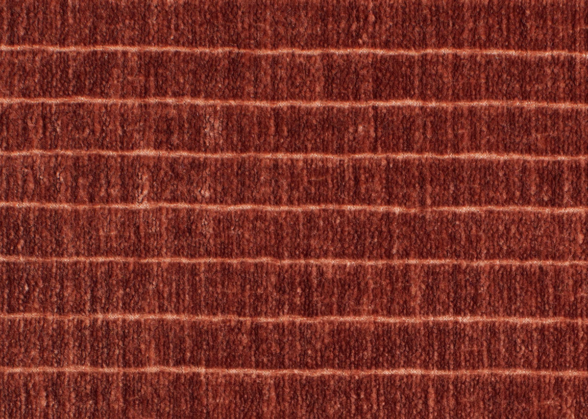 3-SITZER-SOFA in Chenille Rostfarben  - Rostfarben/Schwarz, Design, Kunststoff/Textil (290/86/127cm) - Lomoco
