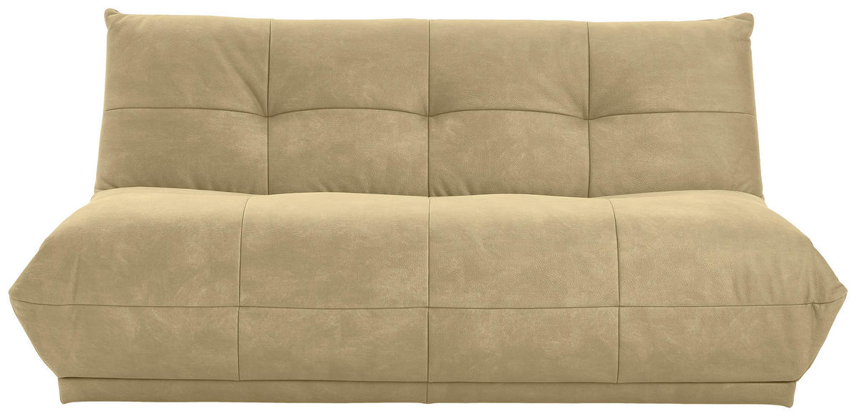 SOFFMODUL i läderimitation beige  - beige, Trend, textil (180/80/112cm) - Livetastic
