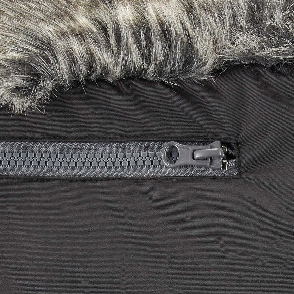 MUFF Eisbär  - Schwarz, Basics, Textil (65/35/6cm) - Jimmylee