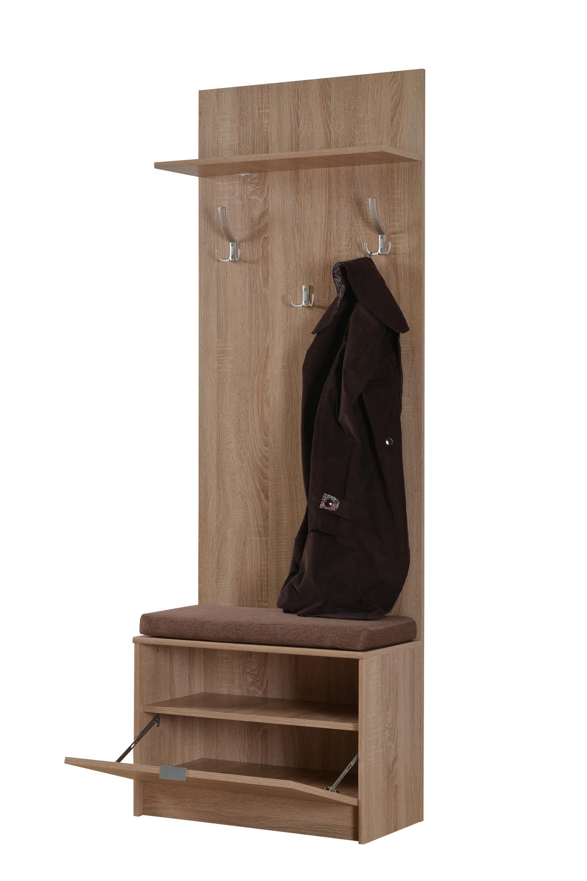 ELŐSZOBAFAL - Sonoma tölgy, Basics, faalapú anyag (67/191,5/35cm) - Carryhome