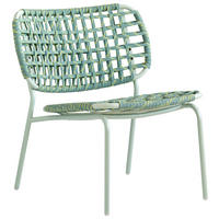 GARTENSTUHL Edelstahl Pastellgrün  - Pastellgrün, Basics, Textil/Metall (64/72/72cm) - Connubia 