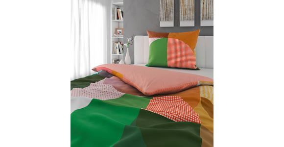 WENDEBETTWÄSCHE Sway Satin 140/200 cm  - Multicolor, Basics, Textil (140/200cm) - Novel