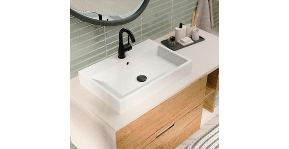 ABLAUFVENTIL  - Chromfarben/Schwarz, Basics, Metall (6,5cm) - Xora