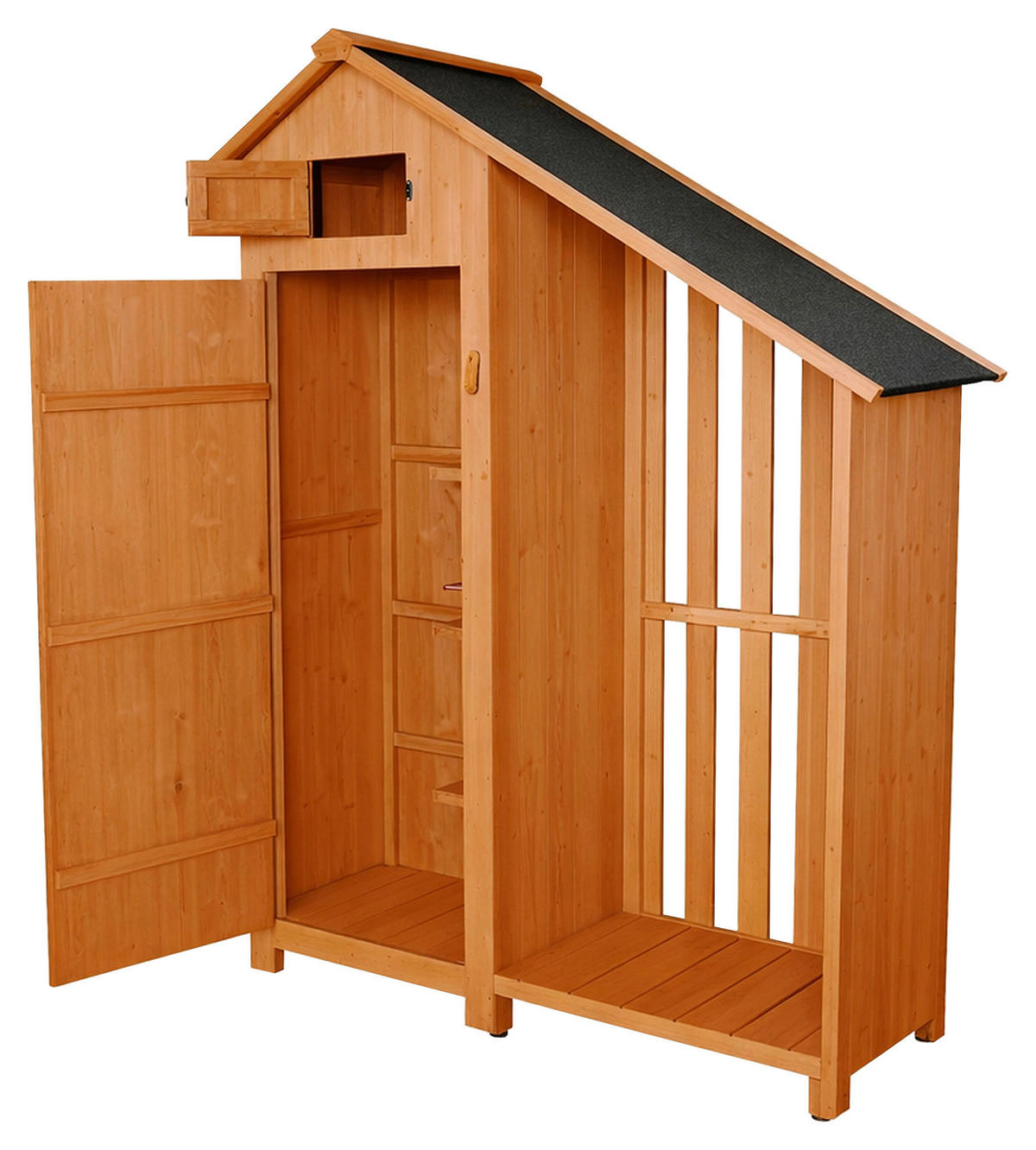 WERKSTATTSCHRANK  - Braun, MODERN, Holz (180/131/54,3cm) - Prestige Home