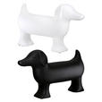 DEKOHUND - Schwarz/Weiß, Trend, Keramik (35/23/11cm) - Ambia Home
