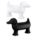 DEKOHUND - Schwarz/Weiß, Trend, Keramik (35/23/11cm) - Ambia Home