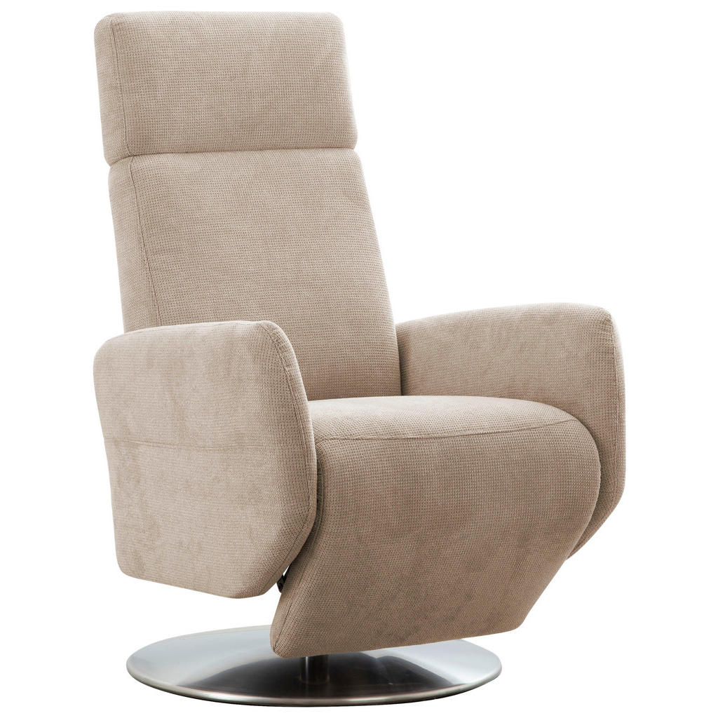Thumbnail - Sit & More Drehstuhl, Schlamm, Textil, Drehteller, 71x110x82 cm, Goldenes M, Oeko-Tex® Standard 100, Made in Europe, DGM...