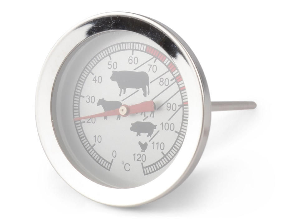 STEKTERMOMETER - silver, Basics, metall (13/6/6cm)