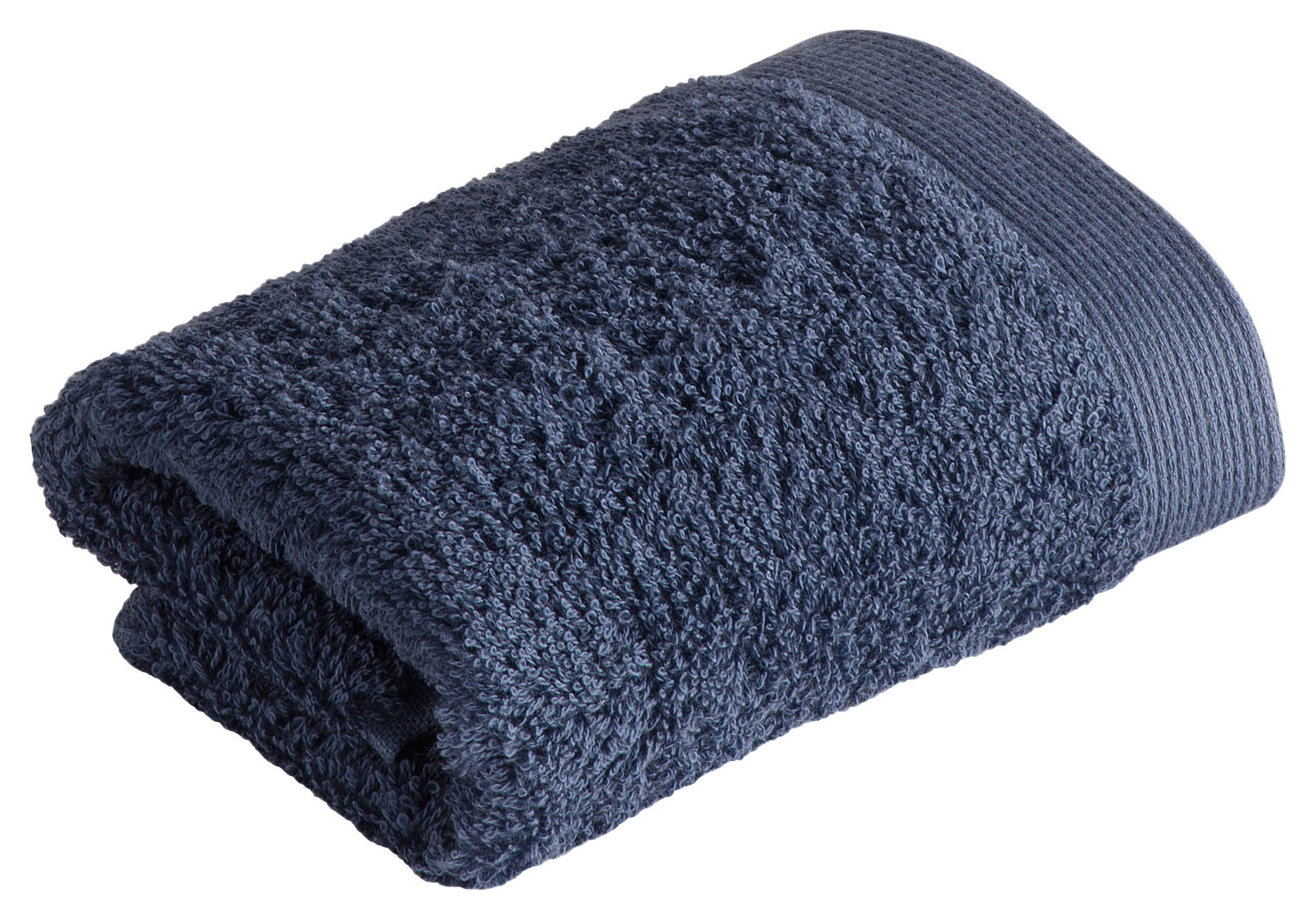 RUČNIK ZA GOSTE 30/30 cm , tamno plava  HIGH LINE  - tamno plava, Basics, tekstil (30/30cm) - Vossen