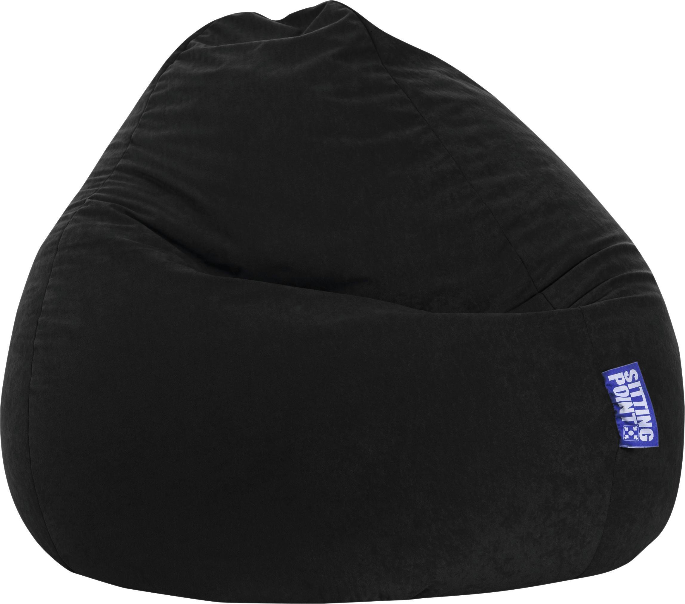 SITZSACK 300 l  - Schwarz, Design, Textil (80/130/80cm)