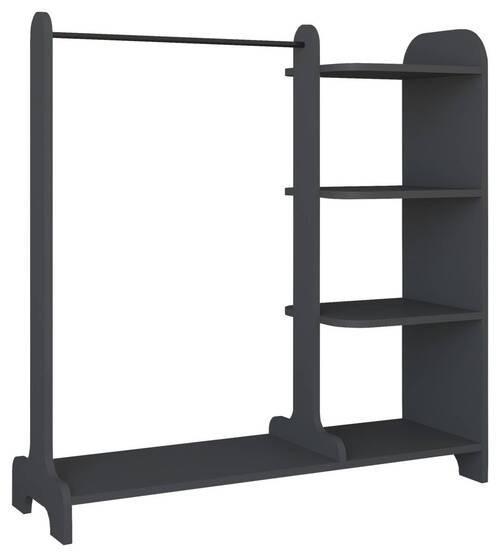GARDEROBE  in 106/110/35 cm  - Anthrazit, Modern, Holzwerkstoff (106/110/35cm) - MID.YOU