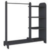 GARDEROBE  in 106/110/35 cm  - Anthrazit, MODERN, Holzwerkstoff (106/110/35cm) - MID.YOU