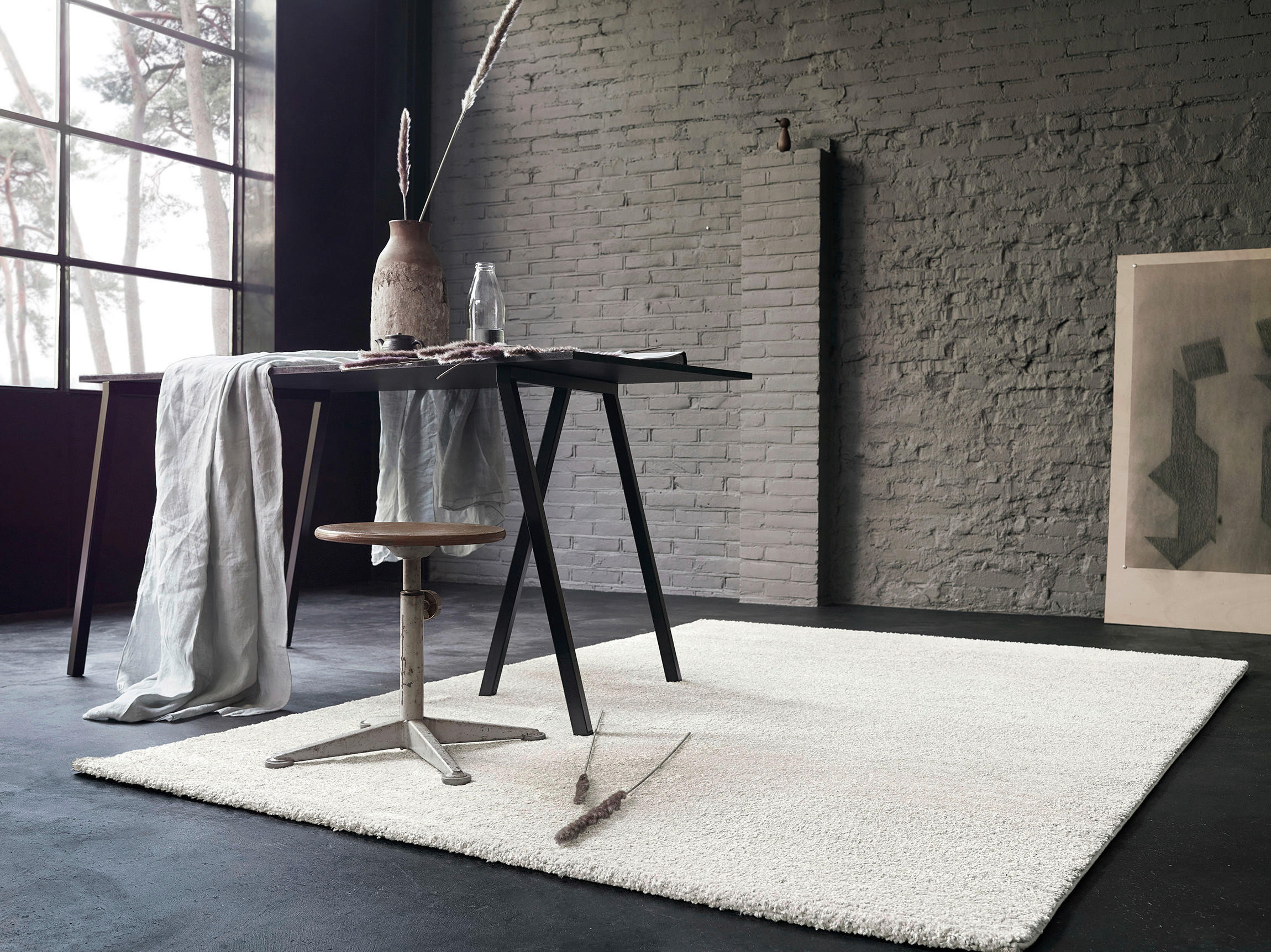 WEBTEPPICH 133/200 cm Tilda Weiß  - Weiß, Design, Textil (133/200cm) - WECON HOME BASIC