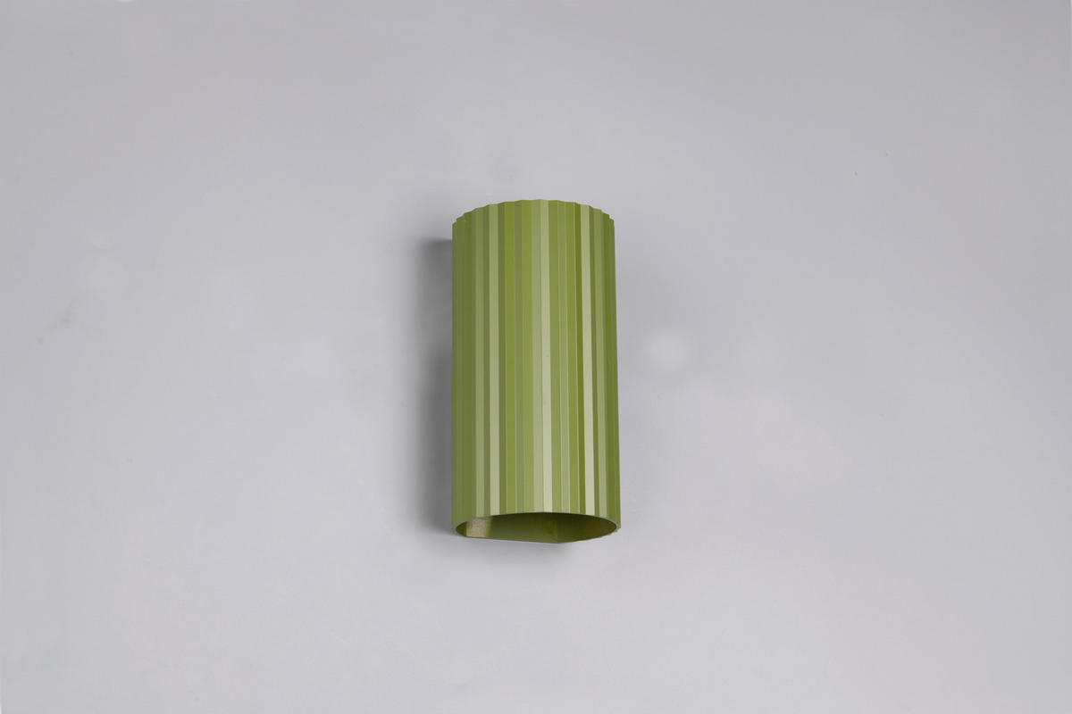 VÄGGLAMPA SOKA   - grön, Basics, metall (9,5/18/8,5cm)