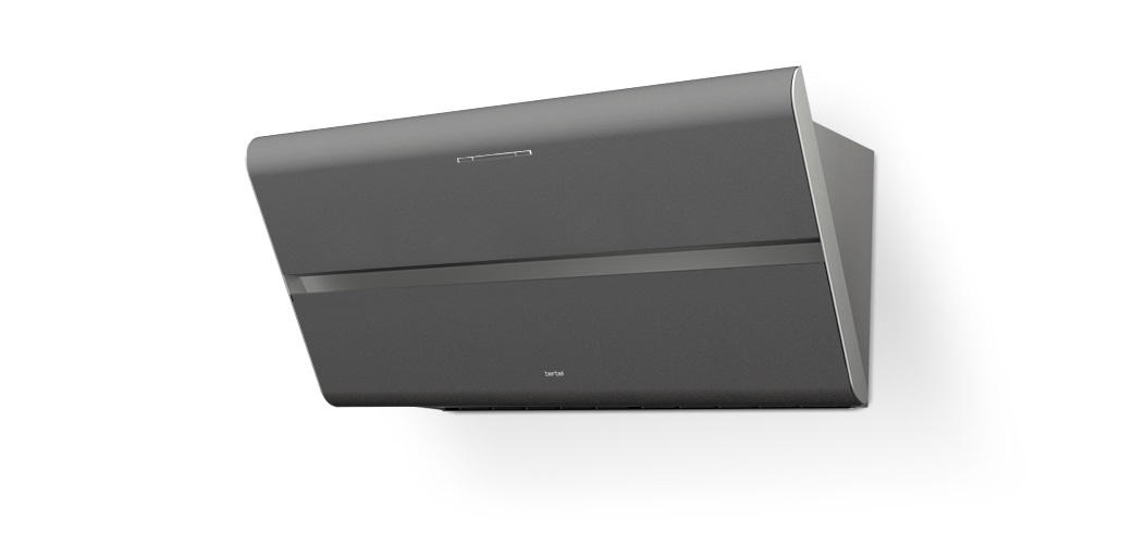 DUNSTABZUGSHAUBE BKH80ST-GM-U  - Grau, Basics, Glas/Metall (80/38,9/42cm) - Berbel