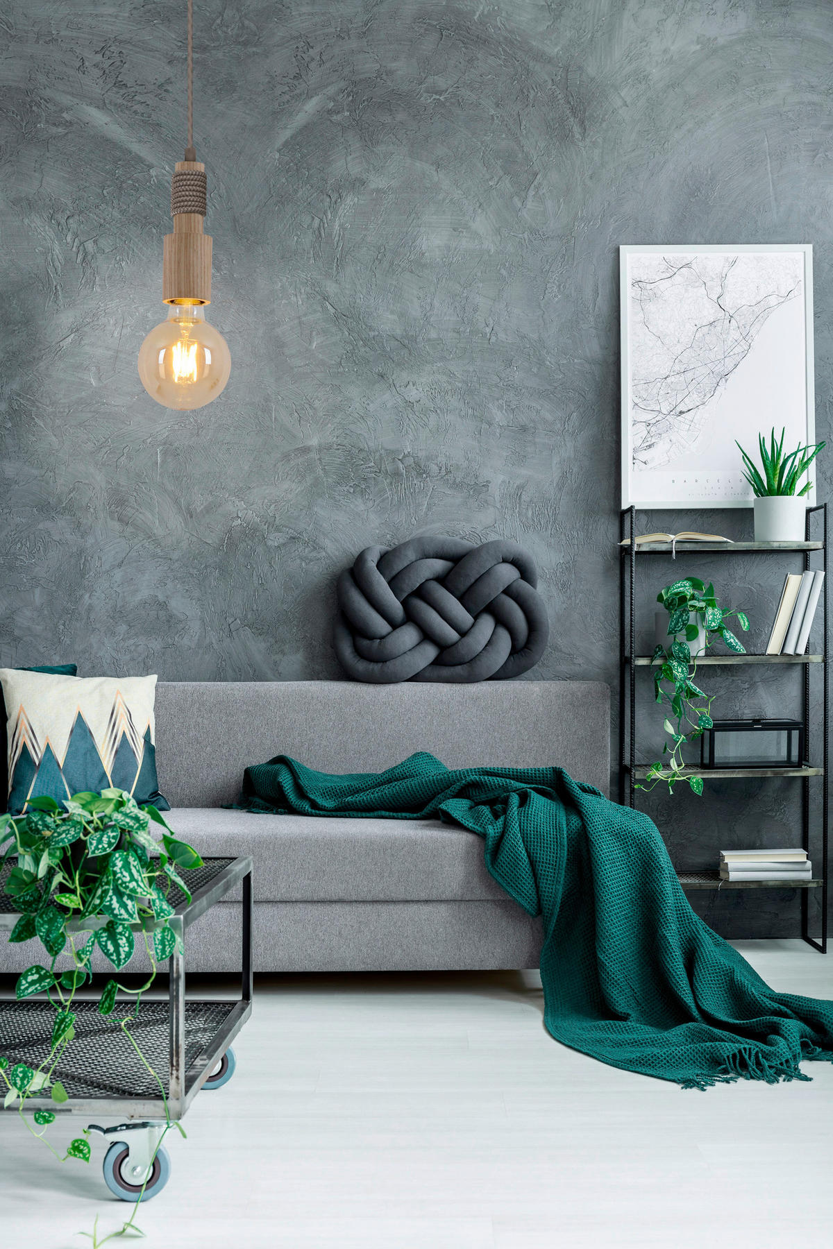 HÄNGELEUCHTE 5/124 cm   - Naturfarben, KONVENTIONELL, Holz/Kunststoff (5/124cm) - Näve