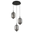 LED-HÄNGELEUCHTE 42/120 cm  - Chromfarben, Design, Glas/Metall (42/120cm) - Novel