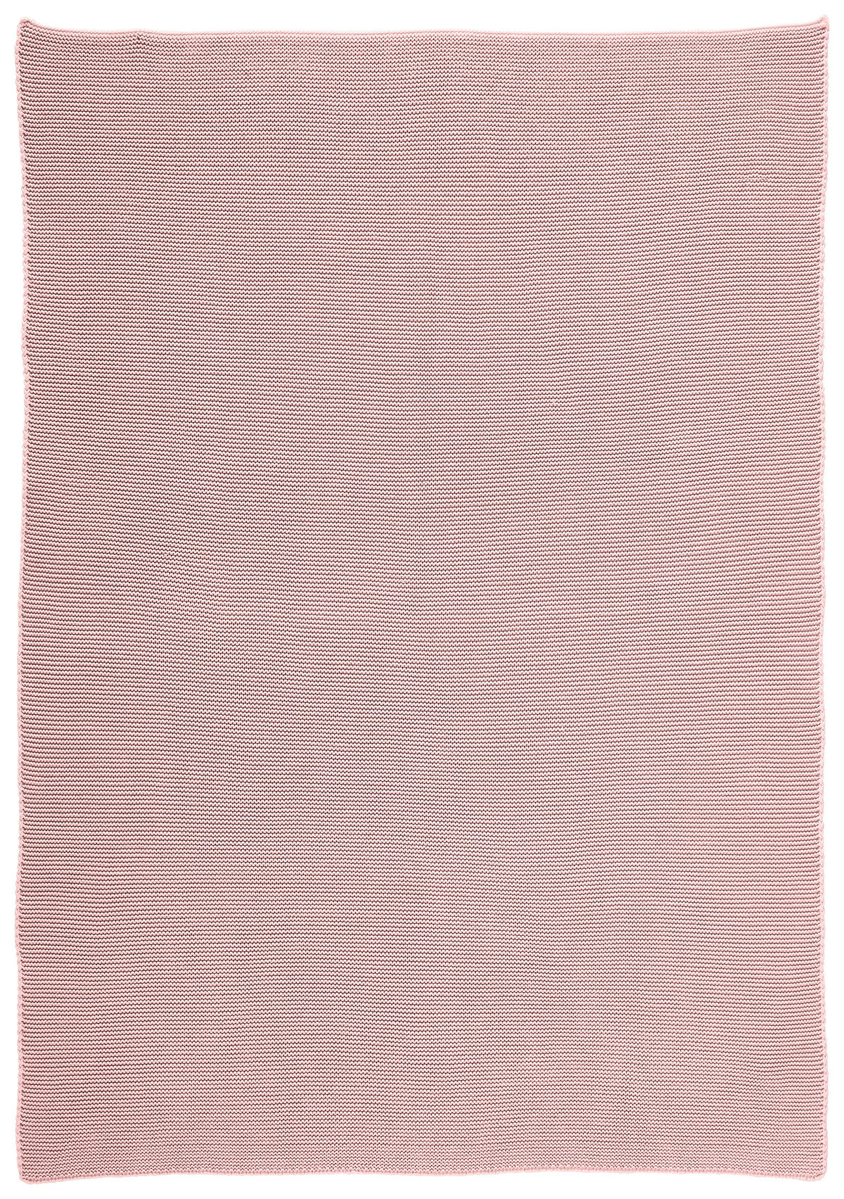 SCHMUSEDECKE  80/100 cm  - Creme/Rosa, Basics, Textil (80/100cm) - Patinio