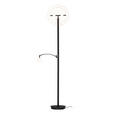 LED-DECKENFLUTER 40/180 cm    - Schwarz, KONVENTIONELL, Kunststoff/Metall (40/180cm) - Dieter Knoll