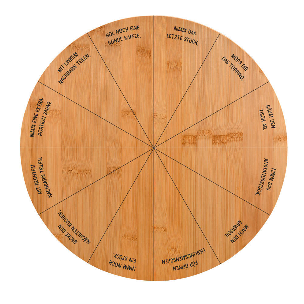 Drehplatte inkl. Tortenheber    35/35/5,5 cm  - Hellbraun, Basics, Holz/Metall (35/35/5,5cm) - Kesper