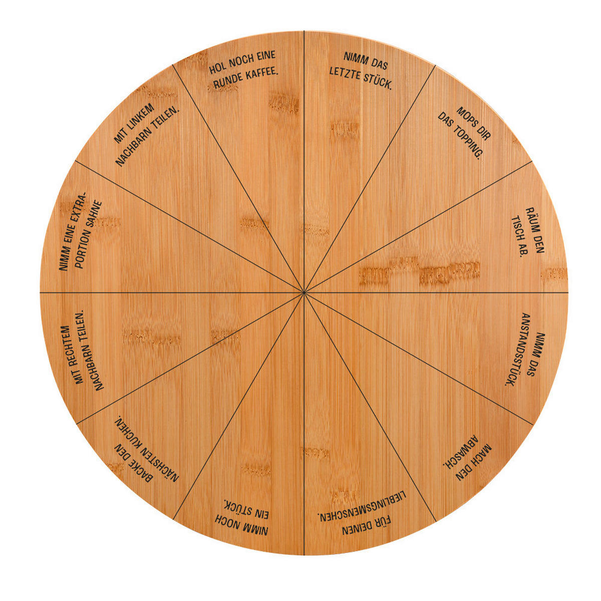 Drehplatte inkl. Tortenheber    35/35/5,5 cm  - Hellbraun, Basics, Holz/Metall (35/35/5,5cm) - Kesper