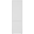 GARDEROBENSCHRANK 60/195/33,8 cm  - Silberfarben/Weiß, KONVENTIONELL, Holzwerkstoff (60/195/33,8cm) - Xora