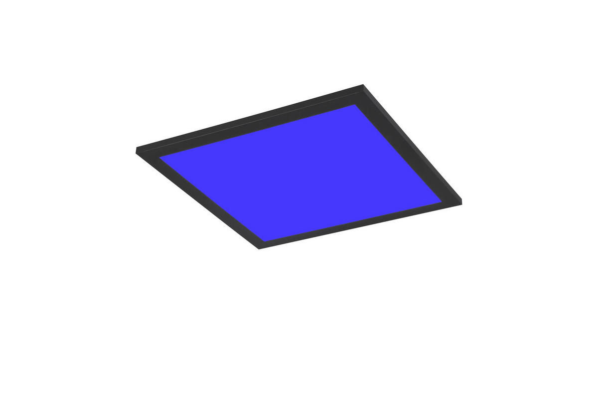 LED-DECKENLEUCHTE     - Schwarz, Konventionell, Metall (29,5cm)