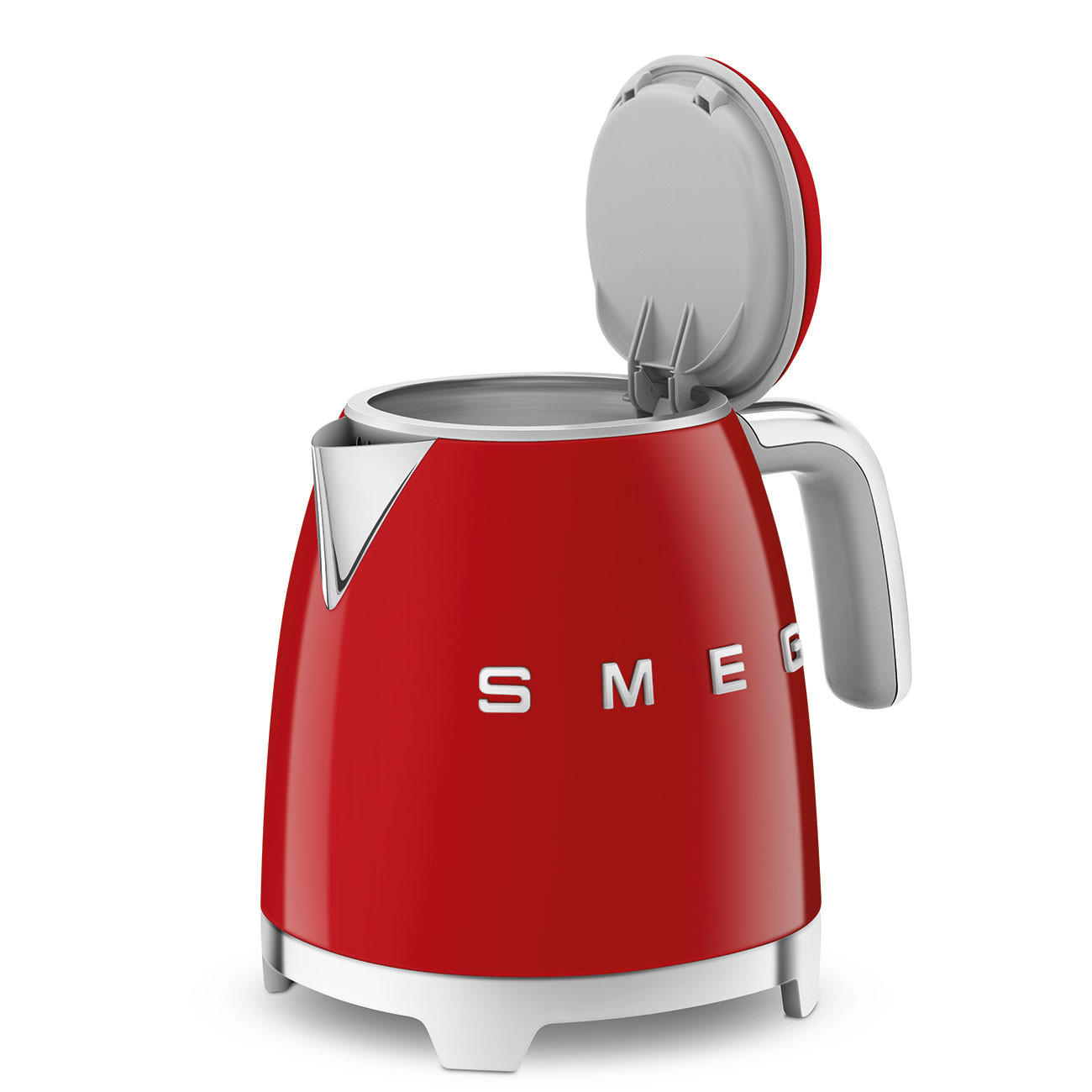 WASSERKOCHER 0,8 l  - Rot, Design, Metall (22,3/24,8/17,1cm) - SMEG