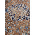 VINTAGE-TEPPICH 120/160/160 cm Asya Dunkelblau, Kupferfarben  - Dunkelblau/Kupferfarben, Design, Kunststoff/Textil (120/160/160cm) - Novel