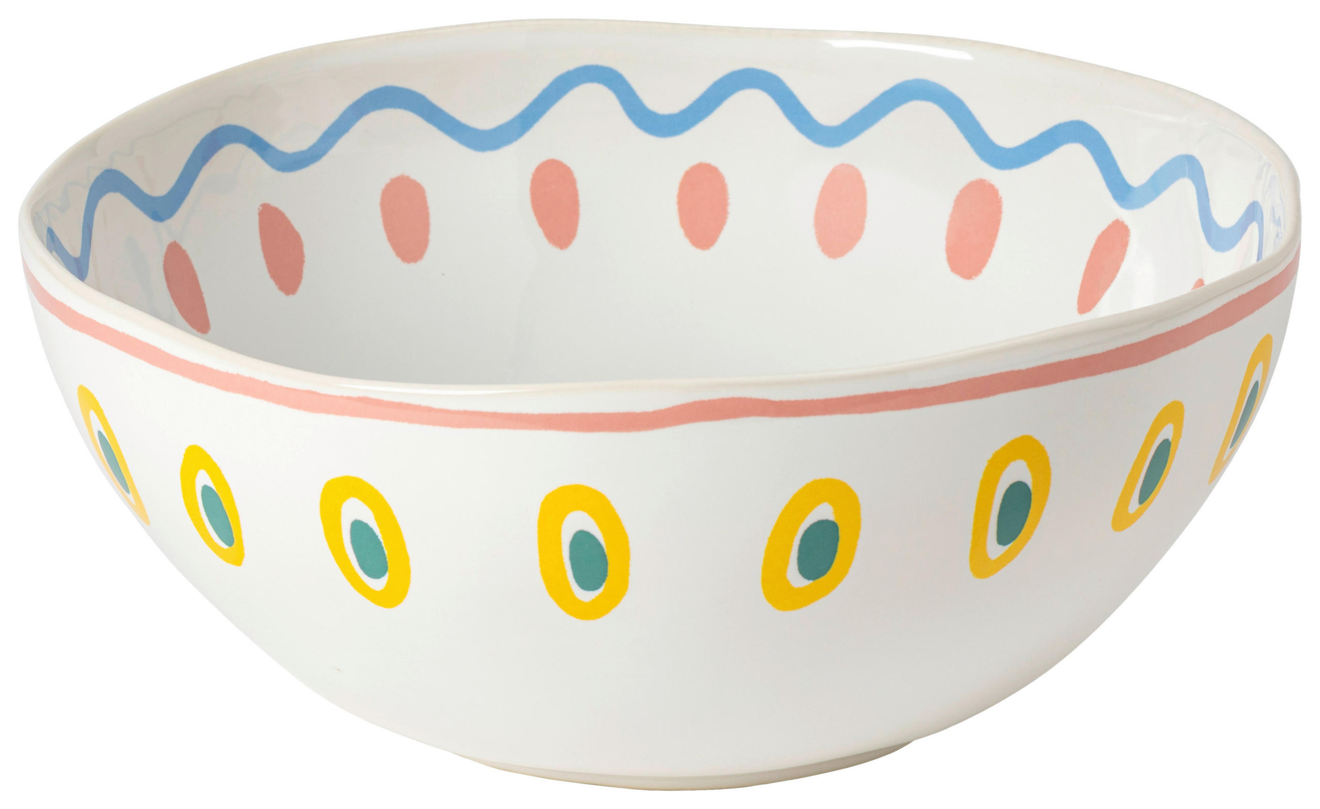 SERVIERSCHÜSSEL SUMMER BLISS   - Multicolor, Basics, Keramik - Costa Nova