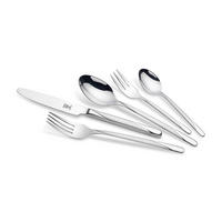 PRIBOR ZA JELO  60 delova     - boja nerđajućeg čelika, Konvencionalno, metal (50/40/6cm) - Justinus