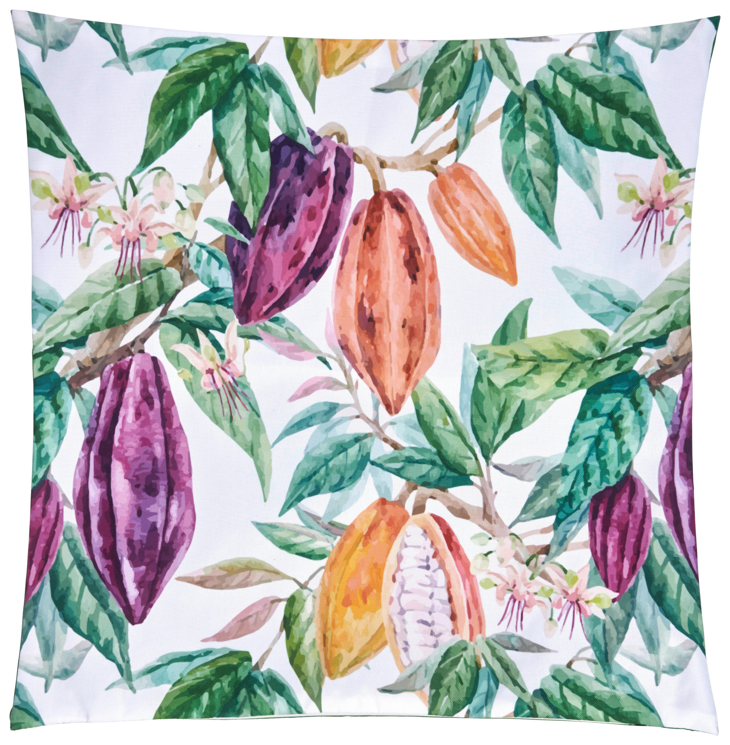 OUTDOOR-KISSEN in Multicolor Abstraktes 48/48 cm  - Multicolor, Trend, Textil (48/48cm) - Esposa