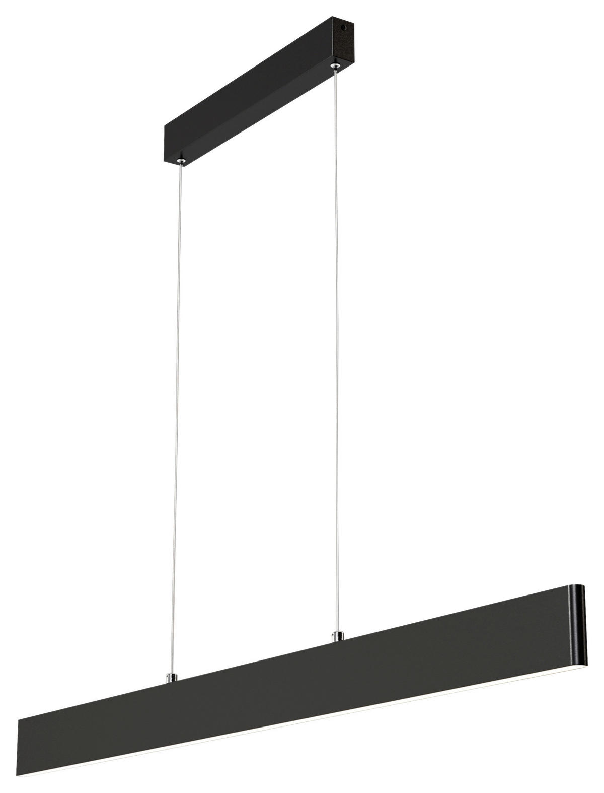 PENDELLEUCHTE  4/8/118,5 cm   - Schwarz, Basics, Metall (4/8/118,5cm) - MAYTONI