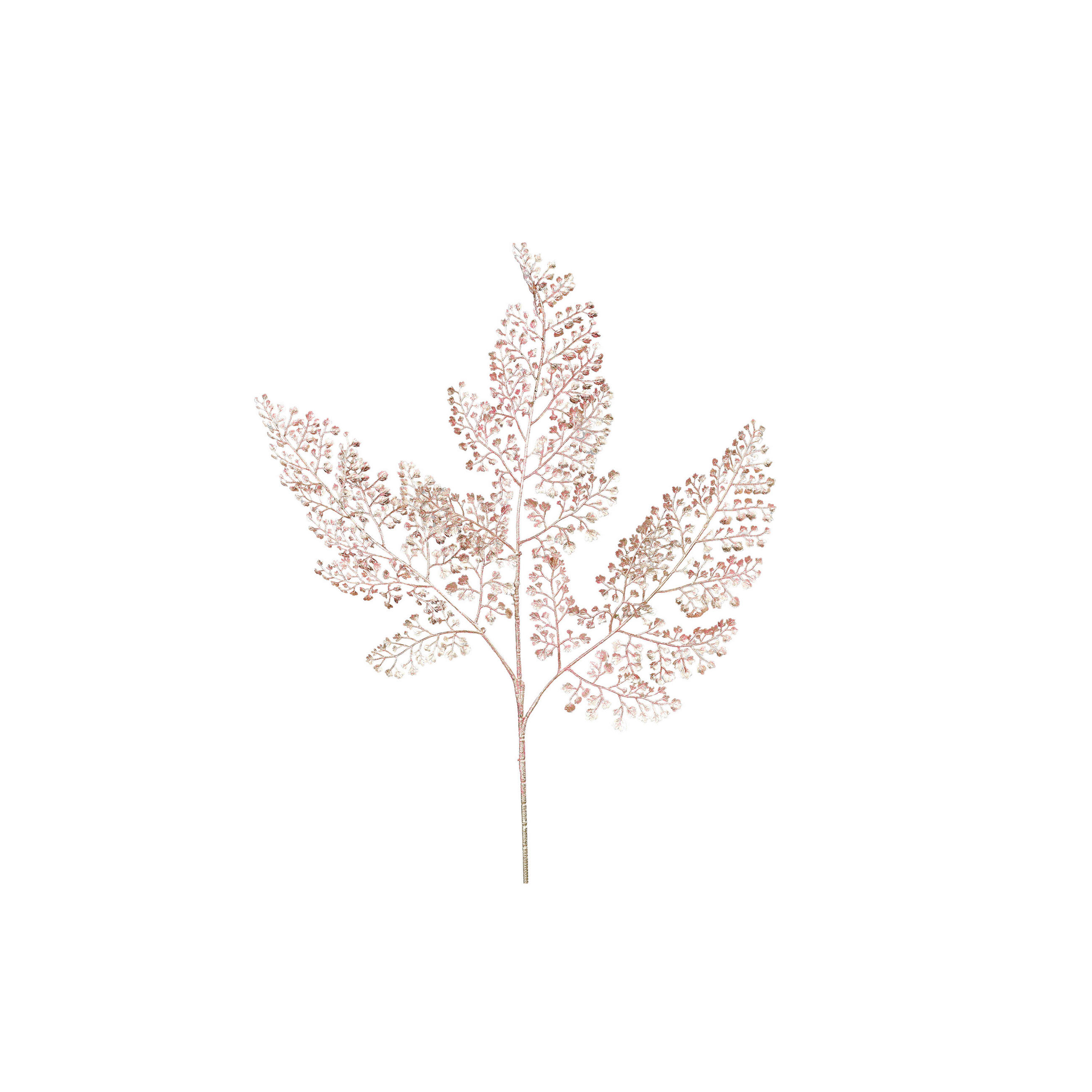 KUNSTBLUME - Roségold, Basics, Kunststoff (68cm)