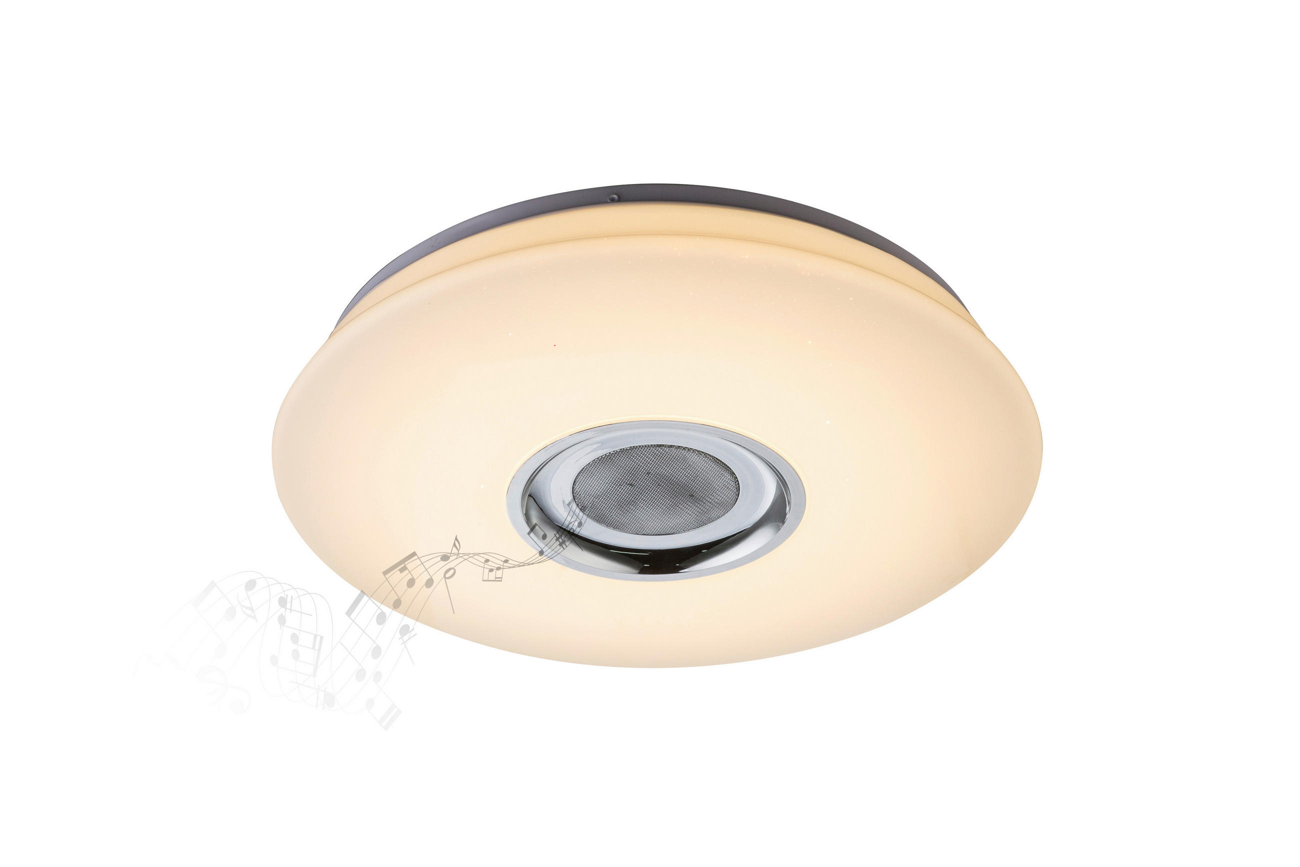 LED-DECKENLEUCHTE Nicole 40/7 cm   - Weiß, Basics, Kunststoff (40/7cm) - Globo