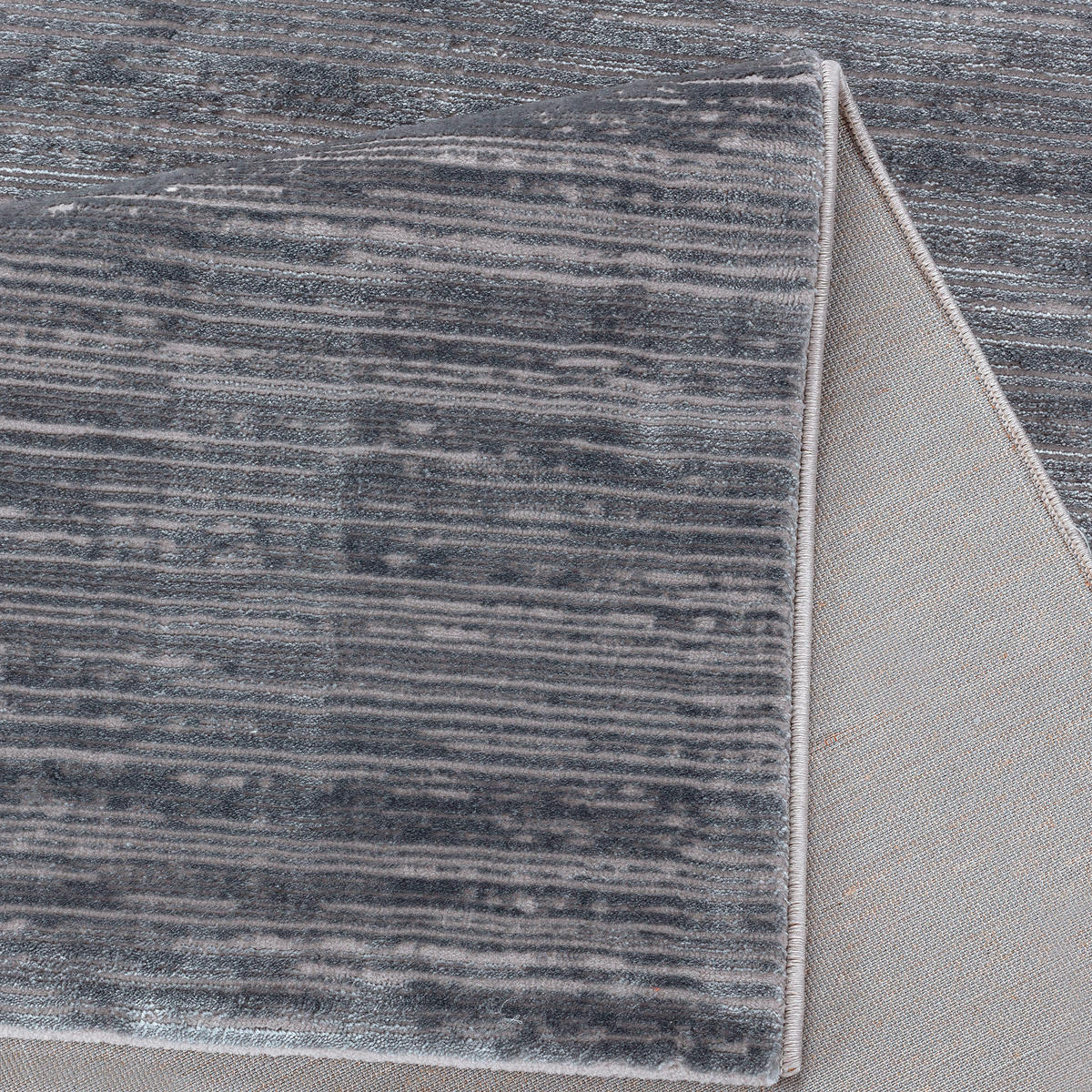 VÄVD MATTA 120/170 cm LIMA  - mörkgrå, Basics, textil (120/170cm)
