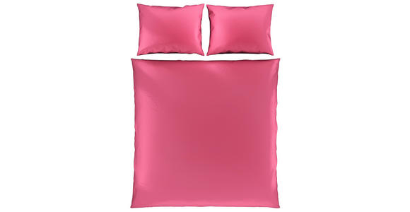 WENDEBETTWÄSCHE 200/200 cm - Pink/Beere, Basics, Textil (200/200cm) - Novel