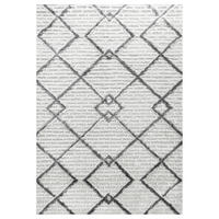 VÄVD MATTA 80/150 cm Pisa 4701 Creme  - cremefärgad, Klassisk, textil (80/150cm)