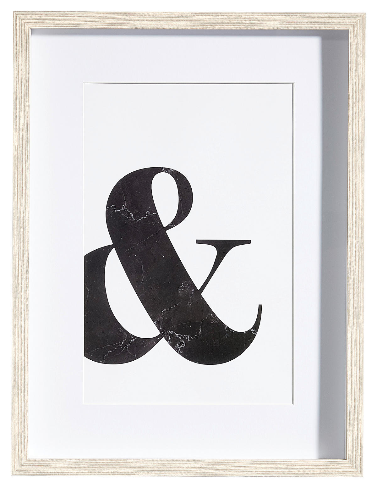 BILDERRAHMEN 32/42/3 cm  - Eichefarben, Basics, Glas/Holz (32/42/3cm)