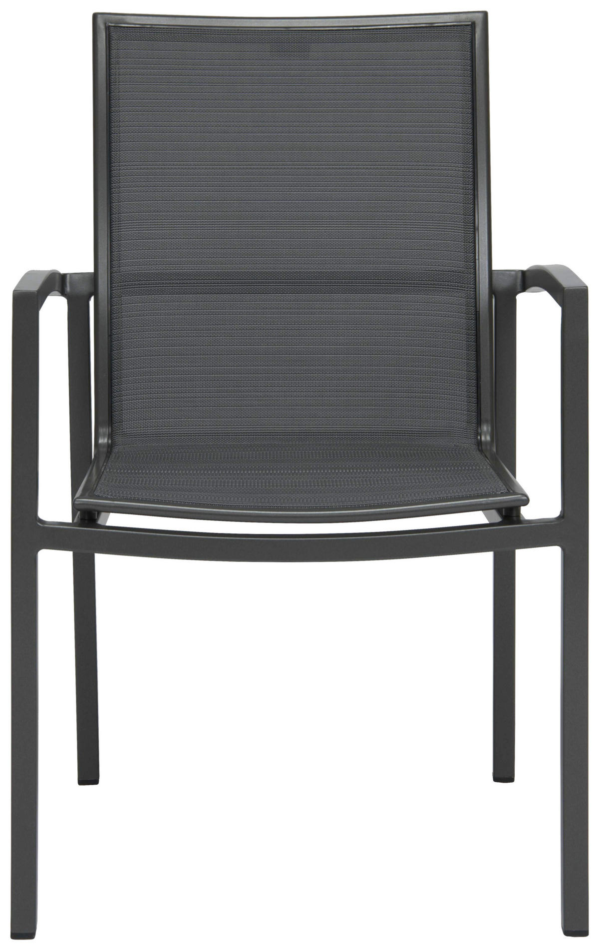 STAPELSESSEL in Metall, Textil Anthrazit, Grau  - Anthrazit/Grau, Design, Textil/Metall (57,5/89/66cm) - Stern