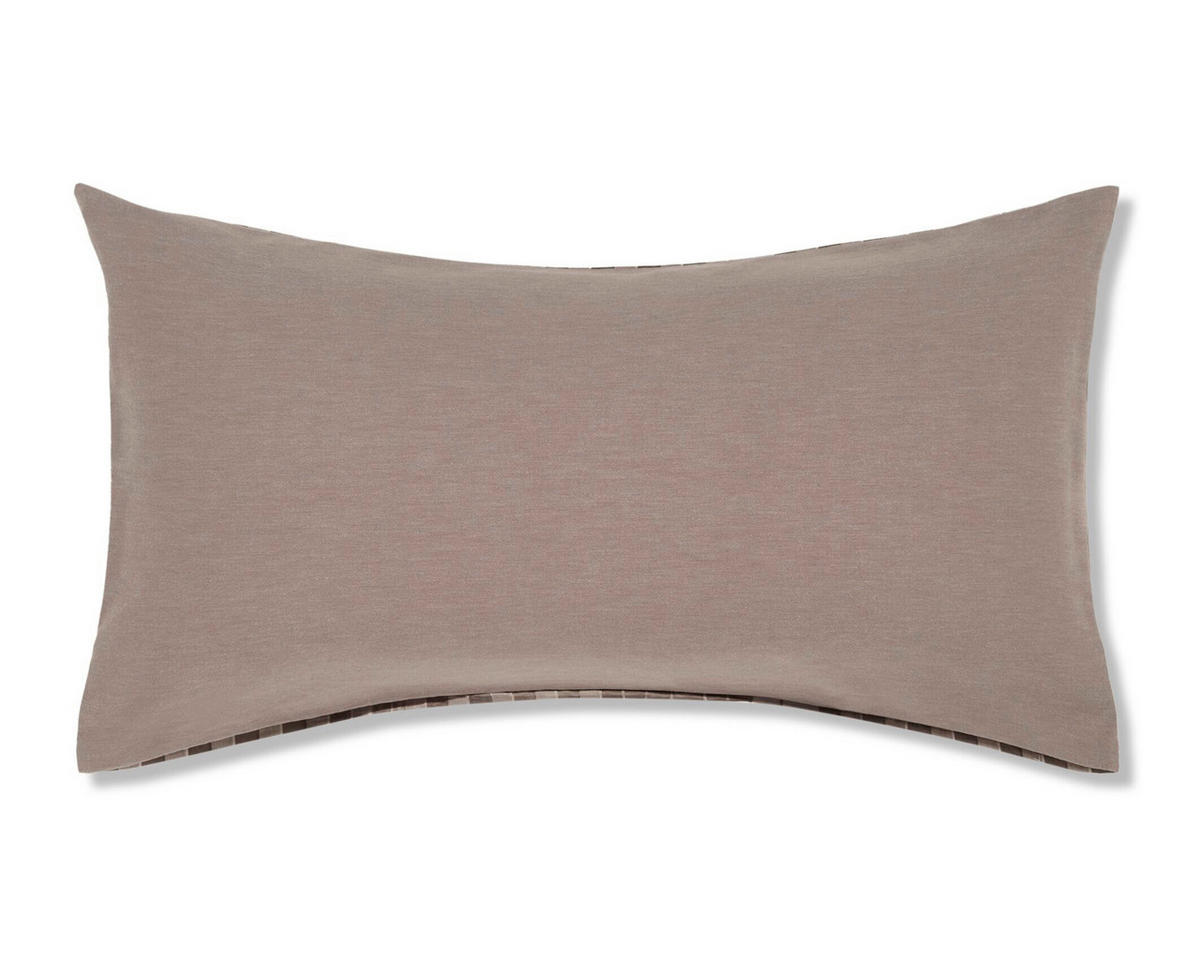 KOPFKISSENBEZUG Soft Lines 80/40 cm  - Braun, Basics, Textil (80/40cm) - Joop!