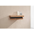 WANDREGAL  - Eichefarben, Basics, Holzwerkstoff (80/7/24cm) - Xora