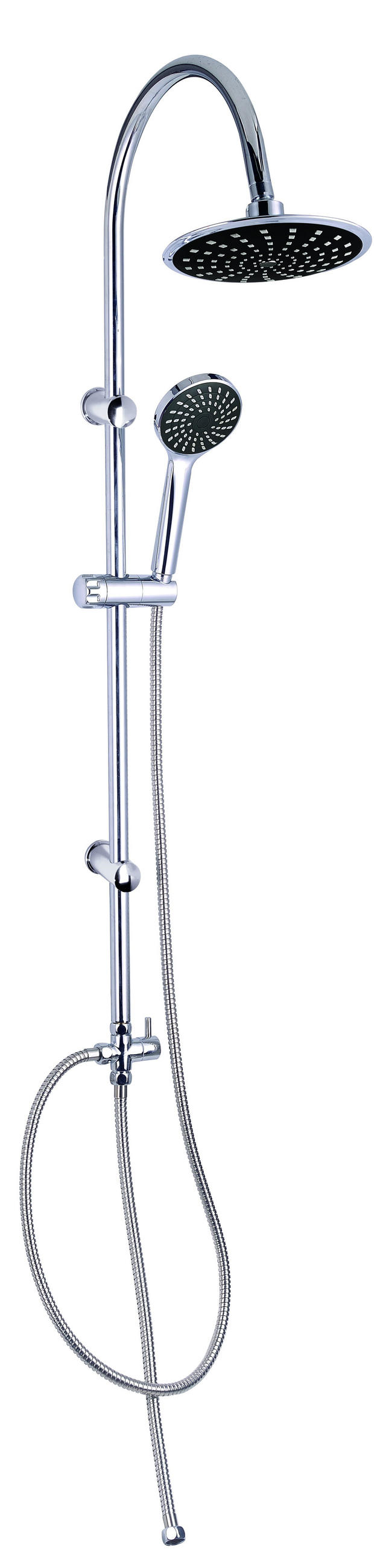 SET TUŠA  boje aluminija   - boje aluminija, Moderno (15/110cm)