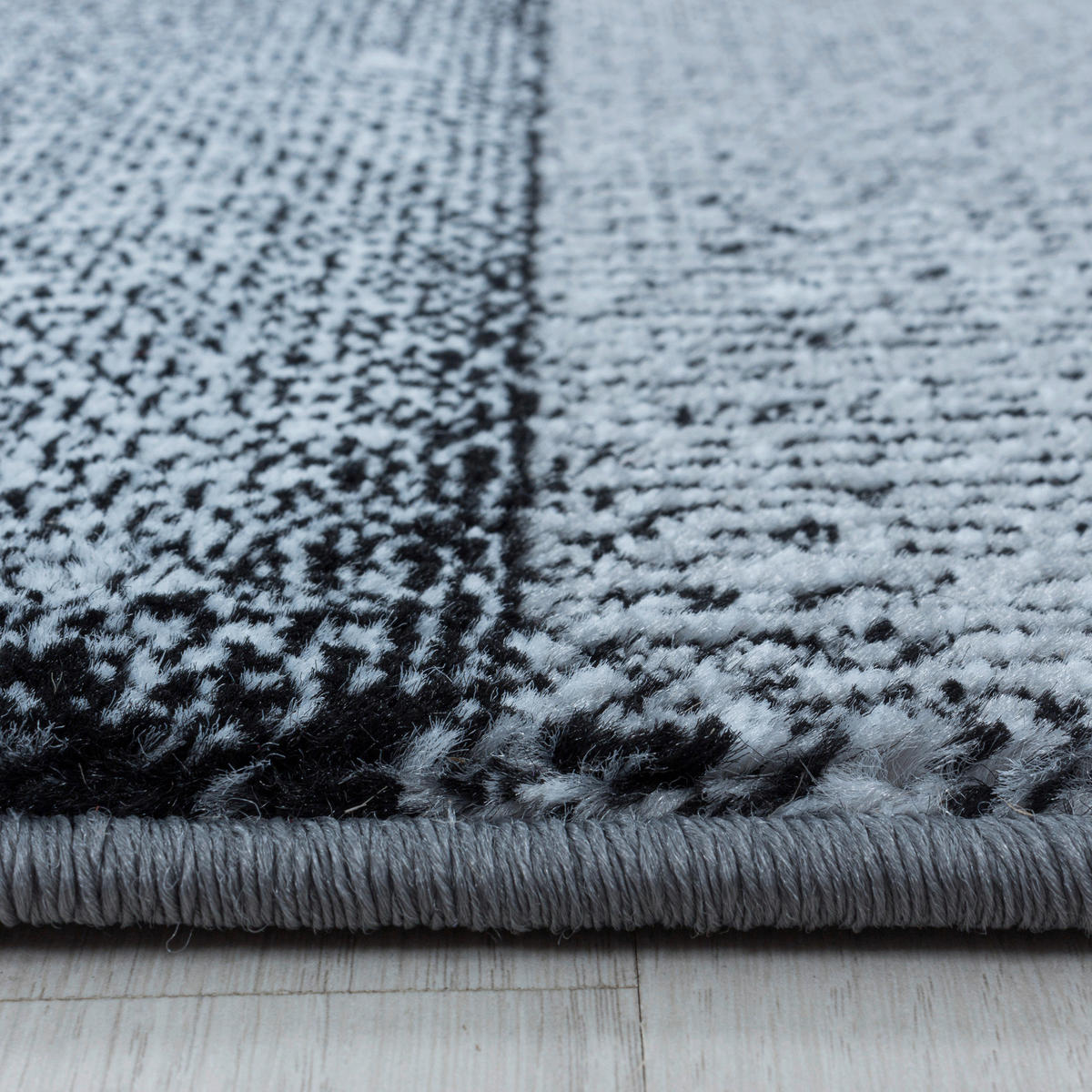 VÄVD MATTA 240/340 cm Costa 3526 Black  - svart, Design, textil (240/340cm)