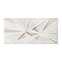 ÖLGEMÄLDE Abstraktes 150/70 cm  - Weiß/Naturfarben, Design, Holz/Kunststoff (150/70cm) - Monee