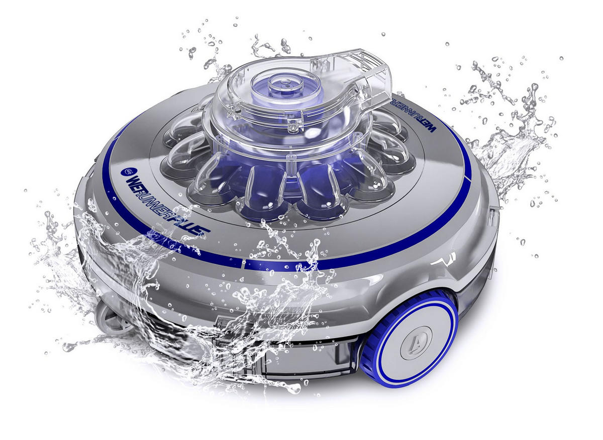 POOLROBOTER RBR75  - Blau/Grau, KONVENTIONELL, Kunststoff (35/35/18cm) - Gre